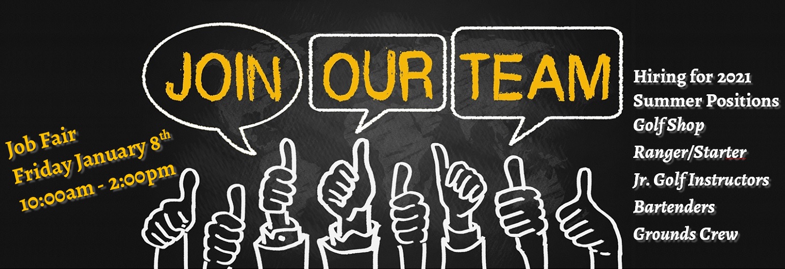 Summer Golf Course Jobs