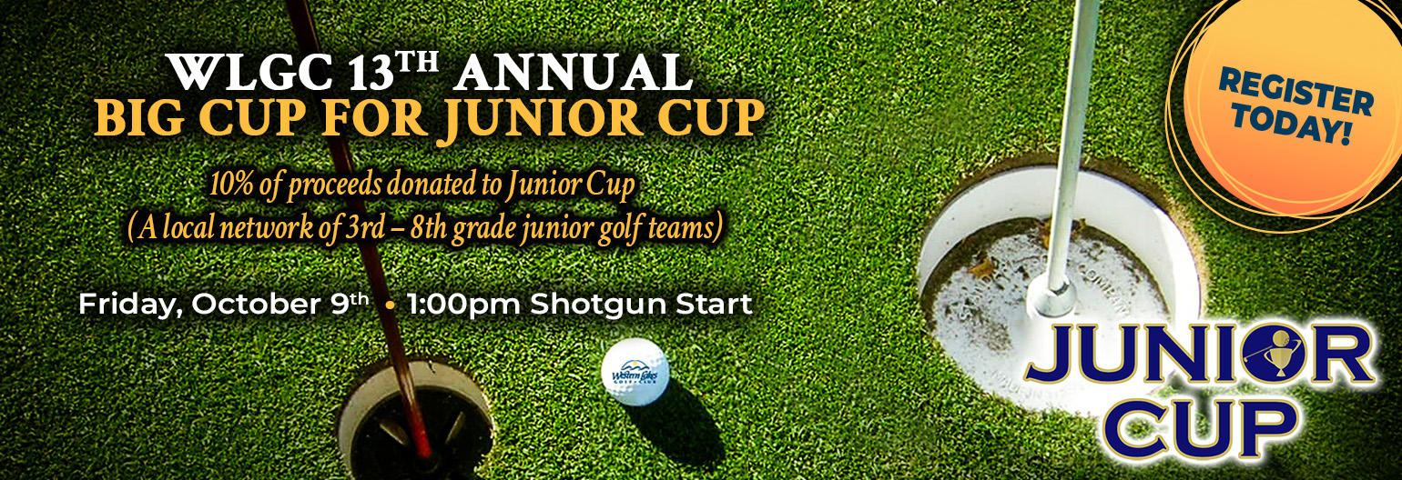 Big Cup for Junior Cup Golf Tournament